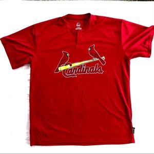 Majestic XL Cardinals MLB Athletic Jersey - #77